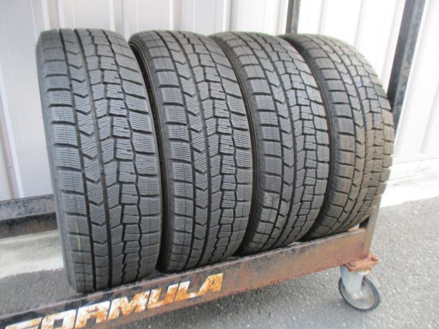 ★☆185/60R15 84Q ダンロップ WINTER MAXX WM02 スタッドレス 2021年製 4本 送料込 T71710123☆★インボイス領収書発行可能