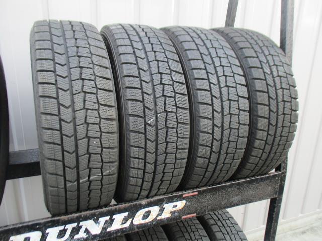 ★☆185/60R15 84Q ダンロップ WINTER MAXX WM02 スタッドレス 2021年製 4本 送料込 T72060127☆★インボイス領収書発行可能