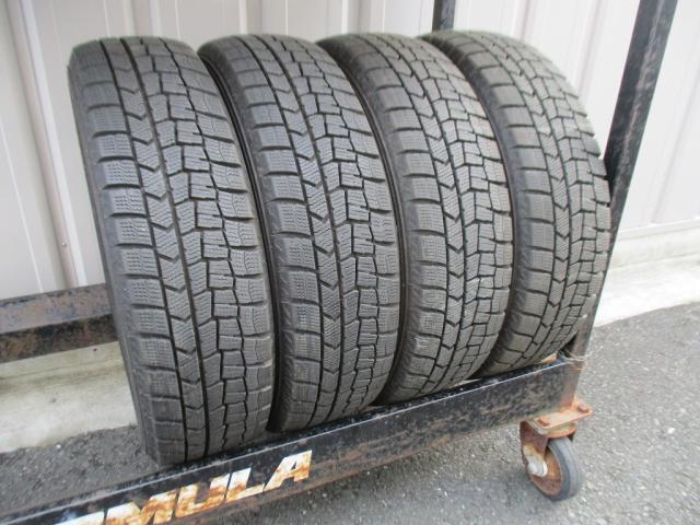 ★☆165/65R14 79Q ダンロップ WINTER MAXX WM02 スタッドレス 4本 送料込 T72080127☆★インボイス領収書発行可能