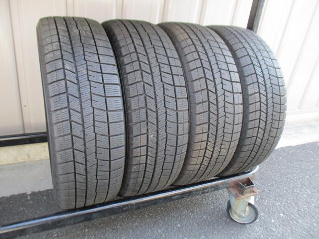 185/60R15 84Q ダンロップ WINTER MAXX WM03 スタッドレス 4本 送料込