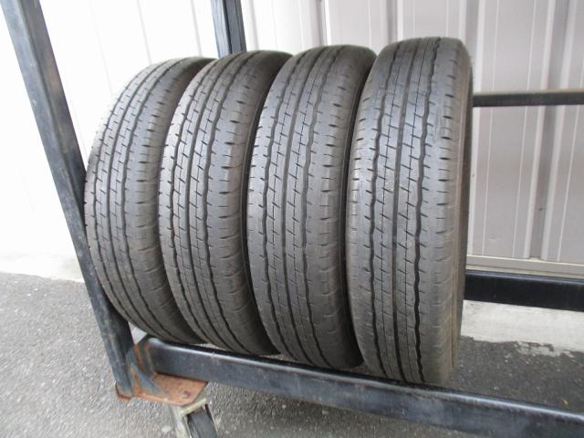 ★☆155/80R14 88/86S LT ダンロップ SP175L 2024年製 4本 送料込 T75920313☆★インボイス領収書発行可能