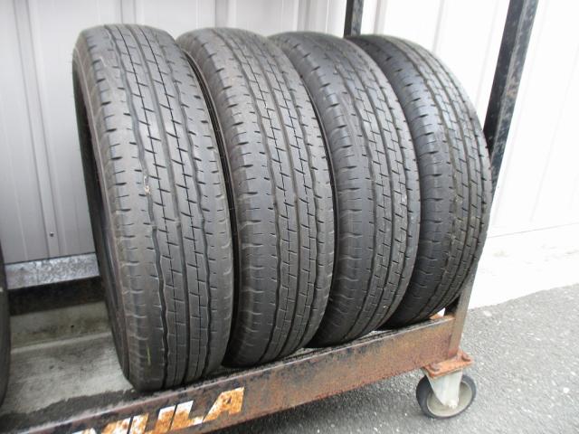 ★☆155/80R14 88/86S LT ダンロップ SP175L 4本 送料込 T76270321☆★インボイス領収書発行可能