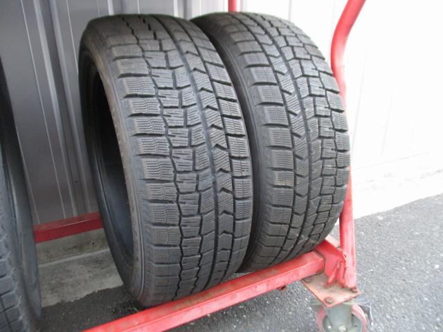 ★☆215/55R17 94Q ダンロップ WINTER MAXX WM02 スタッドレス 2023年製 2本 送料込 T76850401☆★インボイス領収書発行可能
