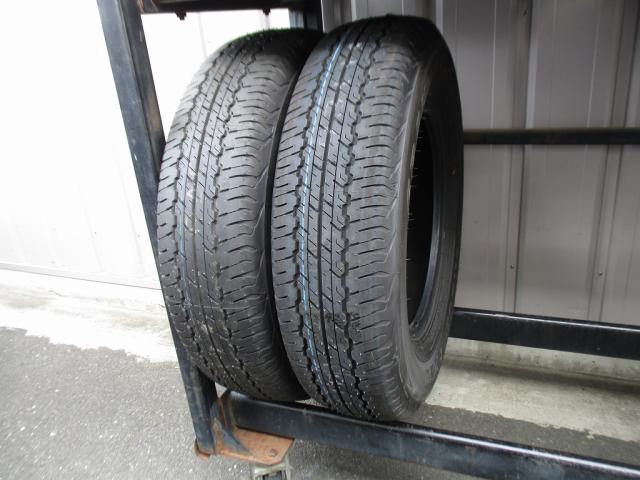 ★☆195/80R15 96S ダンロップ GRANDTREK AT20 2024年製 2本 新車外し 送料込 20736☆★インボイス領収書発行可能
