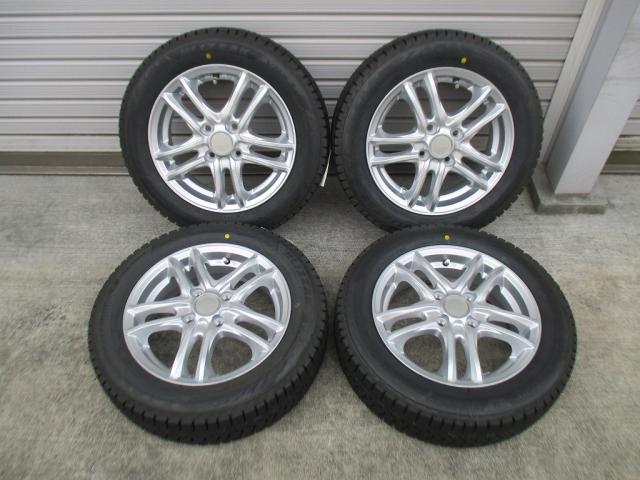 155/65R14 75Q ブリヂストン VRX3 2025年製 4本 スタッドレス アルミ 