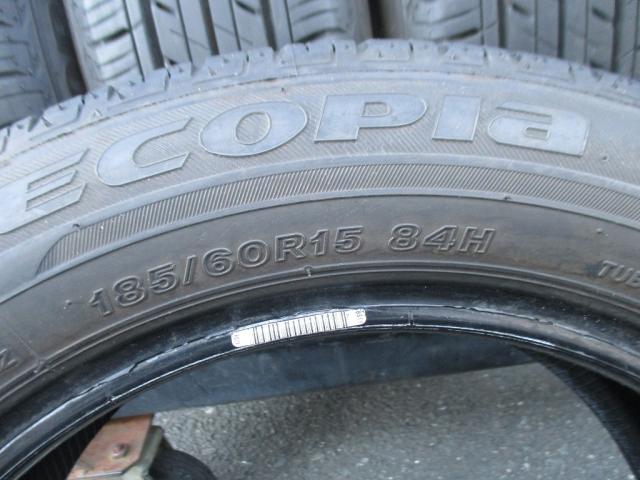 ★☆185/60R15 84H ブリヂストン ECOPIA EP150 2021年製 4本 送料込 T78570507☆★インボイス領収書発行可能_9