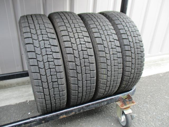 ★☆155/65R14 75Q ダンロップ WINTER MAXX WM02 スタッドレス 2020年製 4本 送料込 T69581219☆★インボイス領収書発行可能