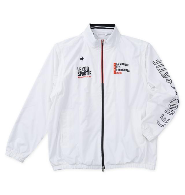 【新商品】LE COQ SPORTIF GOLF 大きいサイズ メンズ ベンチレーション2WAYブルゾン ホワイト  3L 4L 5L 6L 1012836205-1