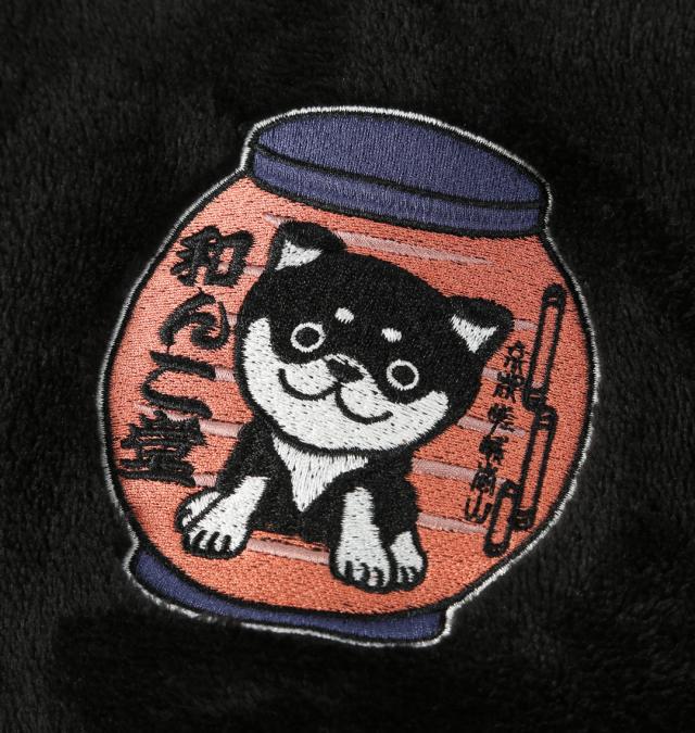 黒柴印和んこ堂 大きいサイズ メンズ ふわもこフルジップパーカー&amp;パンツセット ブラック  3L 1012585323-2_7