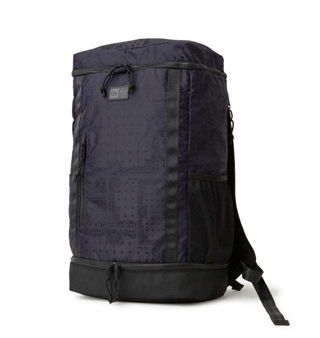 【新商品】NEW ERA 大きいサイズ メンズ ボックスパック32Lジャガードペイズリー ネイビーペイズリー  F 1012706225-1