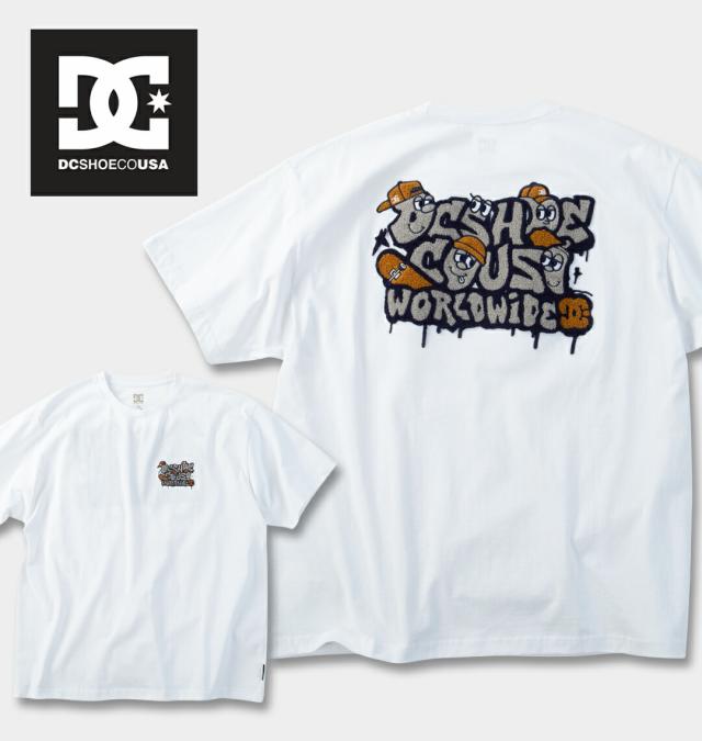 【新商品】DCSHOES 大きいサイズ メンズ 26SK CREW半袖Tシャツ ホワイト  3L 4L 5L 6L 1012786230-1