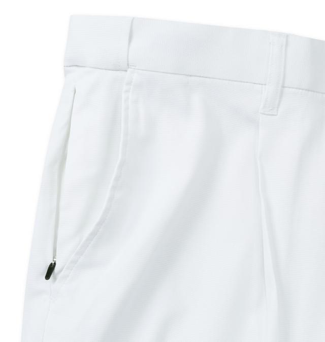 【新商品】LE COQ SPORTIF GOLF 大きいサイズ メンズ ウエストアジャスター付ワンタックパンツ ホワイト  105 110 115 120 1012846201-1_5