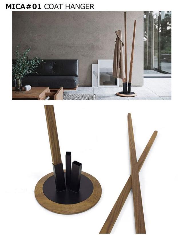マスターウォール マイカナンバーワン コートハンガー MICA＃01 COAT HANGER (W400×D400×H1600) MC01CH ウォールナット Masterwal エディションストア福井 ※メーカー直送品