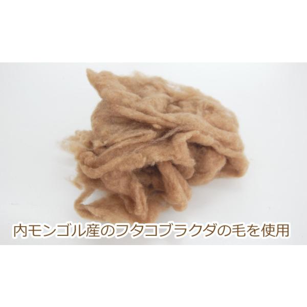 キャメル肌掛けふとん　シングル　オーガニックコットン生地　フタコブラクダ　天然素材１００％　肌ふとん　ケット_2