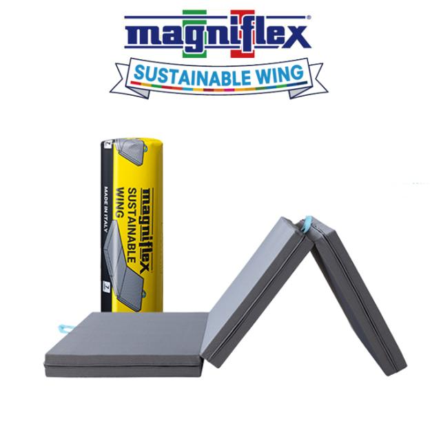 マットレス マニフレックス サステナブルウィング 　セミシングル　正規販売店 安心の7年保証　 三つ折り 折りたたみ 高反発マットレス イタリア製 サスティナブル 　イタリア　高反発マットレス