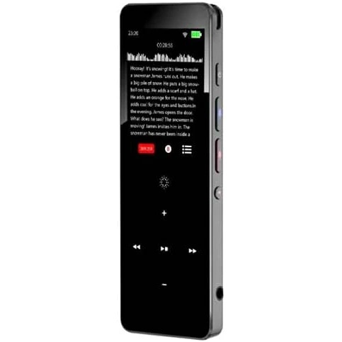 キヨラカ 89か国文字起こし翻訳機レコーダー IC-M89 音声翻訳機 通訳機 ボイスレコーダー AI機能 MP3プレーヤー 海外旅行 語学学習_2