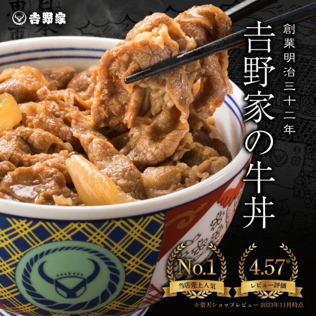 吉野家 公式【冷凍】大盛牛丼10袋＋から揚げ3袋セット 仕送り 買い置き 時短 グルメ 冷凍食品 ストック 時短 簡単 ギフト