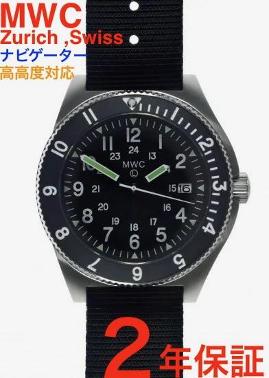 MWC 正規代理店【New】時計 腕時計 腕時計 メンズ ミリタリーウォッチ アメリカ軍 MWC 時計 腕時計 ナビゲーター Navigator 自動巻き 300m/1000ft ロゴバージョン サファイア クリスタル セラミックベゼルMWC 軍用時計 NH35A