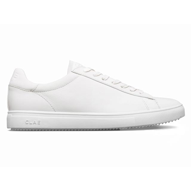 CLAE(クレイ) レースアップ　スニーカー ホワイト 白 LA01ABR 紳士 婦人 メンズ レディース 男女兼用 靴紐 革靴 リーガルコーポレーション