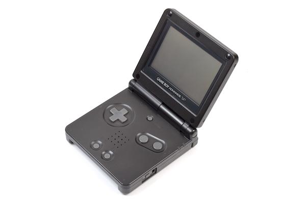【GBA】ゲームボーイアドバンスSP オニキスブラック 本体のみ