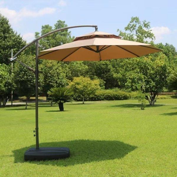 ハンギングパラソル セット 大型 自立式 折りたたみ 日よけ Welina ベランダ/庭/テラス対応 カフェ風 オーニング アウトドア 角度調整_10