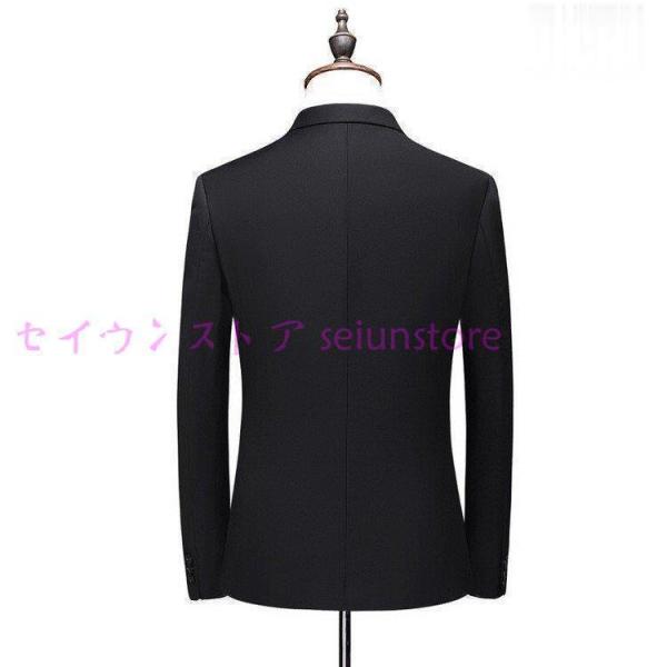 ビジネススーツ メンズ ブラックフォーマル セットアップ Welina（株） 礼服 喪服 法事 冠婚葬祭 結婚式/パーティ/二次会対応 秋夏スーツ_9