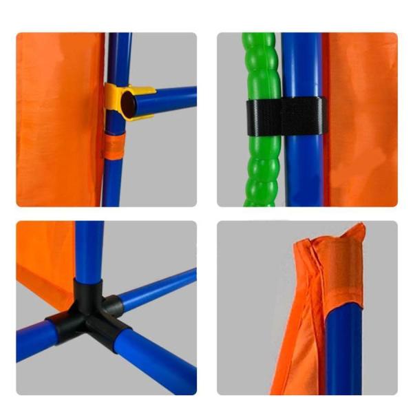 犬アジリティ トレーニング器具セット ハードル/トンネル/ポール Welina ドッグジャンプ 練習用 キャリーケース付き 屋外/室内 運動不足解消_4
