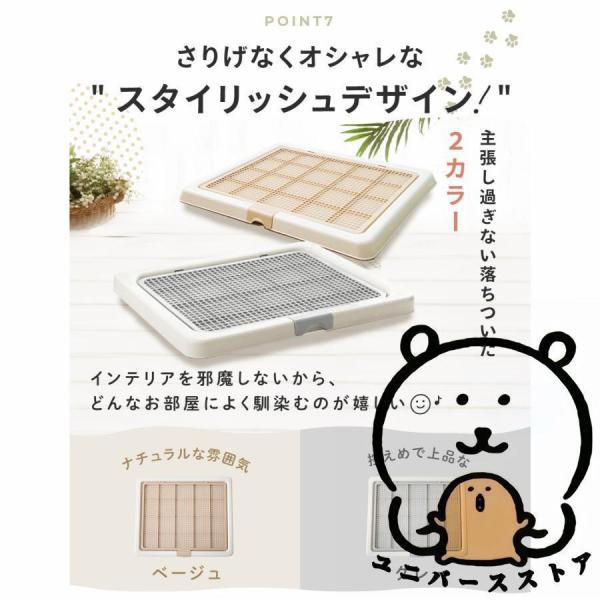 犬トイレトレー スーパーワイド 高床式 ペットトイレ Welina（株） フチもれしにくい トレーニング用 掃除しやすい すのこタイプ 大型犬にも対応_7