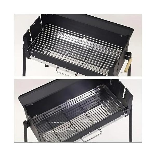 折りたたみBBQグリル 大型 ステンレス製 軽量ポータブル Welina 炭火焼き バーベキューコンロ 収納簡単 グループ向け キャンプ アウトドア 調理器具_5