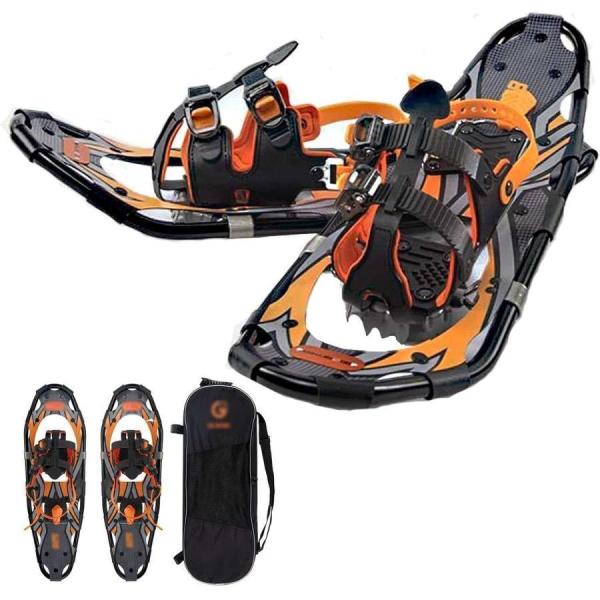 スノーシュー 25インチ 軽量 アルミ合金 ラチェット式 Welina（株