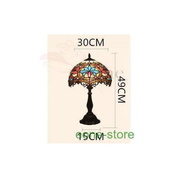 テーブルランプ 北欧 花柄 ステンドグラス 卓上ライト レトロ Welina（株） 寝室 インテリア 工芸品 アンティーク風 豪華で癒しの灯り_6