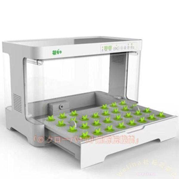 水耕栽培キット家庭用無土壌栽培システム屋内植栽ボックス自動化Welina（株）育苗ポット付きインテリジェントで野菜を育てる