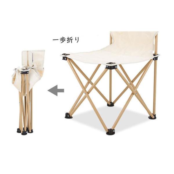 アウトドアテーブル＆チェア5点セットアルミ軽量折り畳み収納袋付きWelina（株）キャンプピクニック春の外出に便利なレジャーセット_8