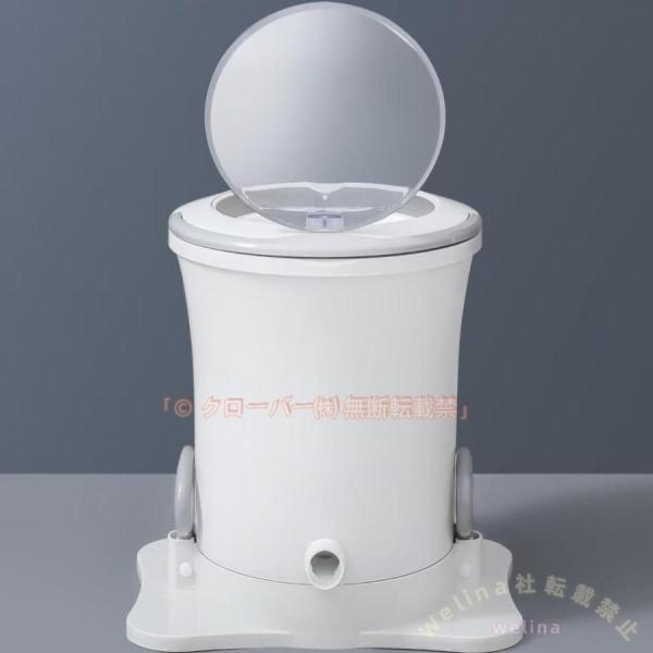 手動脱水機 電気不要 ポータブル脱水機 省エネ Welina（株） 電気を使わない 手回し 脱水 便利 防災 アウトドア 洗濯補助 小型 コンパクト