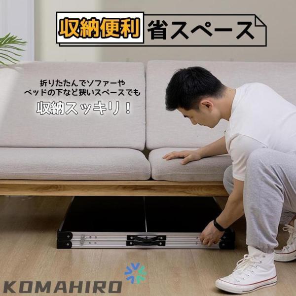 家庭用卓球台 折りたたみ 高さ調節 ネット付き Welina（株） 室内外OK コンパクト収納で省スペース ファミリー練習/キャンプにも 卓球セット_5