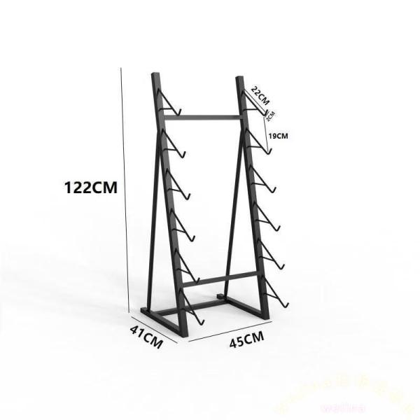 スノーボード収納ラック スケボーラック 6段 床置き Welina（株） 省スペースでボード整理 置くだけ簡単 ホルダー付きで見せる収納に