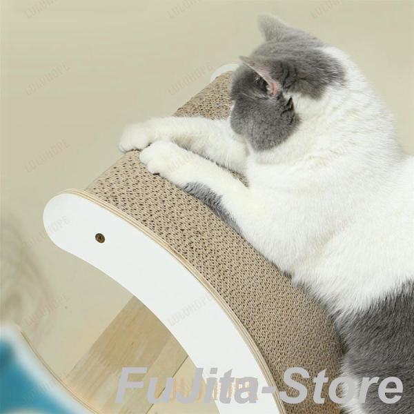 キャットタワー据え置き大型猫木製おもちゃ運動不足頑丈爪とぎ麻紐Welina（株）多頭飼い省スペース多機能子猫シニアおしゃれ猫タワー_8