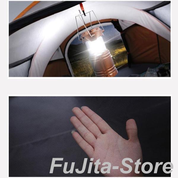大型ワンタッチテントポップアップ簡易ドーム1-5人用ルームテントビーチWelina（株）ファミリーテントおしゃれキャンプスタートパッケージ簡単設営_8