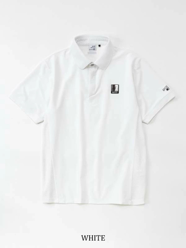 SYG32(エスワイ32ゴルフ) BOSELLIドライポロシャツ BOSELLI DRY POLO SY32 by SWEET YEARS GOLF[SYG-26S2-11] Col.WHITE