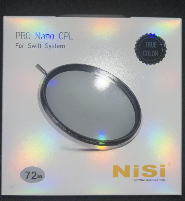 【並行輸入品】NiSi SWIFTシステム 偏光フィルター True Color CPL 72mm)