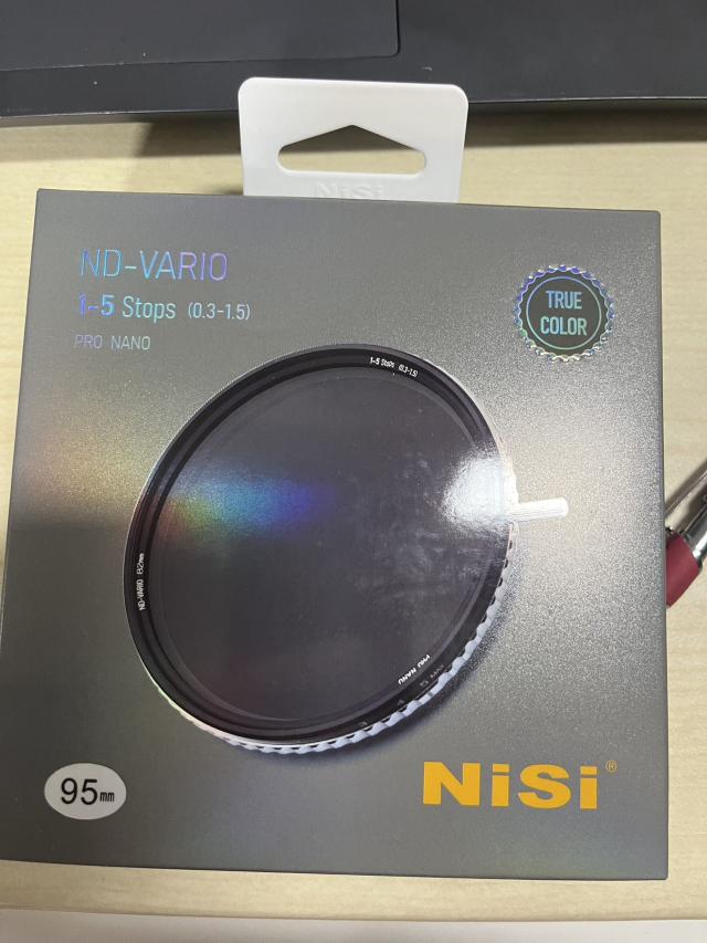 【並行輸入品】NiSi TRUE COLOR ND-VARIO 1-5 stops (95mm) 可変NDフィルターバリアブルNDフィルター