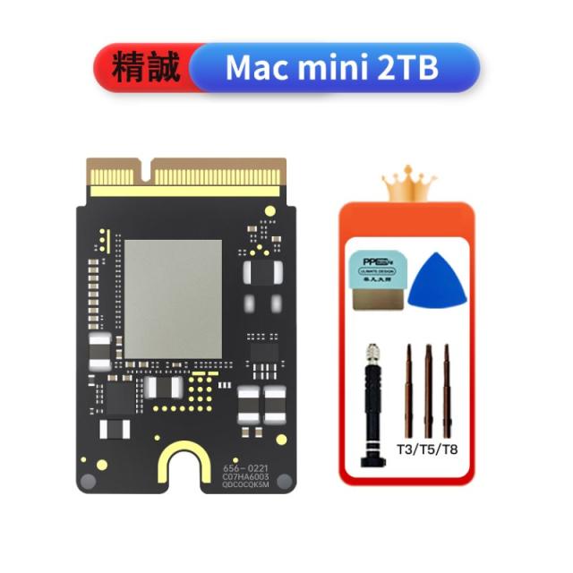 Mac Mini M4 SSD 2TB ハードディスク アップグレード DIY Mac mini M4モデル用 拡張ディスク M. 2230 互換メモリ ソリッドステートドライブ　SSD　10層　一番いい品質な商品を使わせていただきます。無料交換