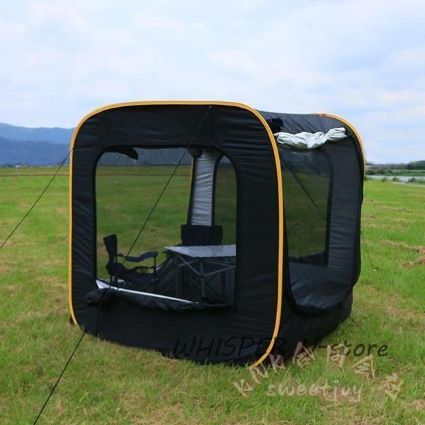 車中泊テント カーサイドタープ トランクテント KNK(株) 車と連結 SUV対応 ポップアップテント 防水 日よけ キャンプ 防災 アウトドア 便利_3