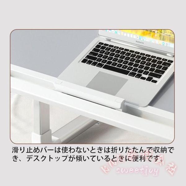 折りたたみテーブル 幅60 高さ調整 昇降式 KNK(株) 引き出し＋本棚付き 一人用デスク サイドテーブル ローテーブル おしゃれ省スペース_12