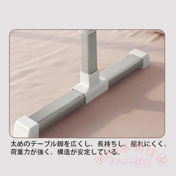 折りたたみテーブル 幅60 高さ調整 昇降式 KNK(株) 引き出し＋本棚付き 一人用デスク サイドテーブル ローテーブル おしゃれ省スペース_14