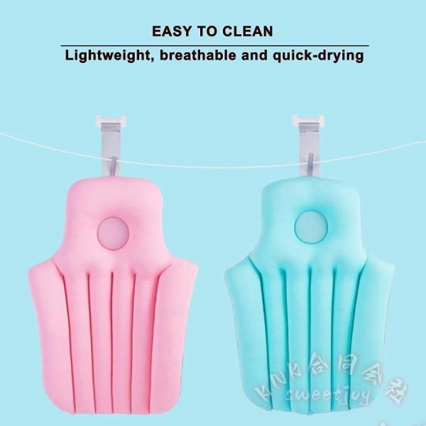 浴室用枕 浴槽枕 吸盤枕 バスピロー KNK(株) 浴槽用フルボディ クッション バックル付き 滑りにくい 分解簡単 クイックドライ_6