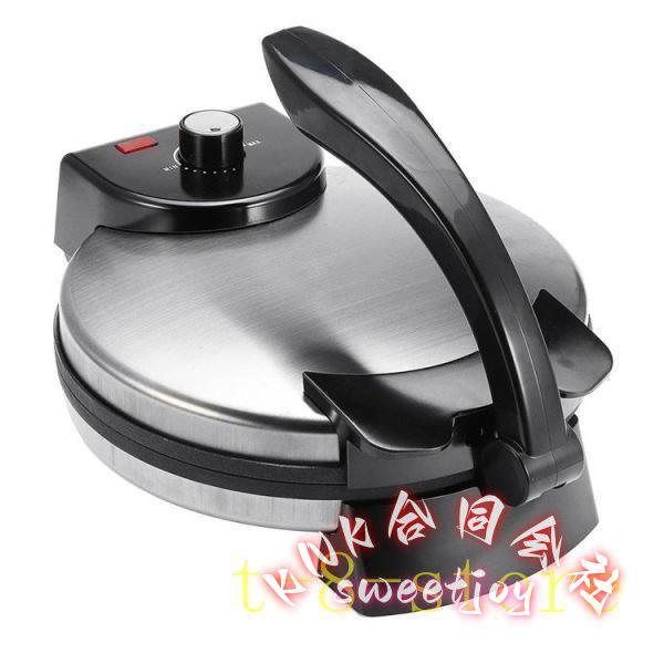 プレスせんべいメーカーつぶして焼き機 KNK(株) ホットプレートおせんべいプレスサンドメーカー家庭用お菓子焼き器楽しい調理グッズ