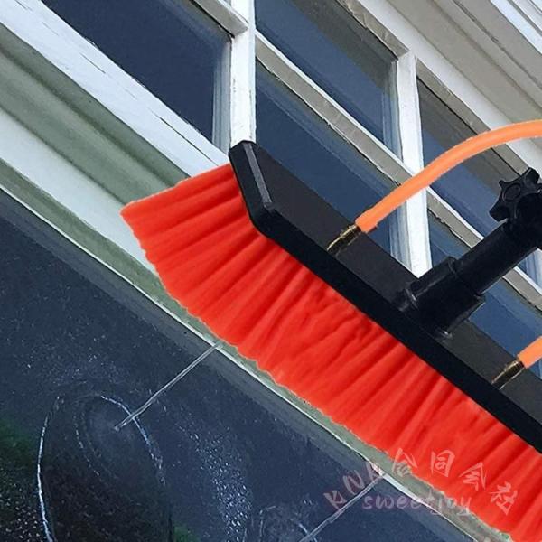 窓拭きキット 水供給ポール 伸縮式 クリーニング KNK(株) 高所窓ガラス 清掃ポール 水供給ブラシ ウィンドウウォッシャーワンド 洗浄ツール_2