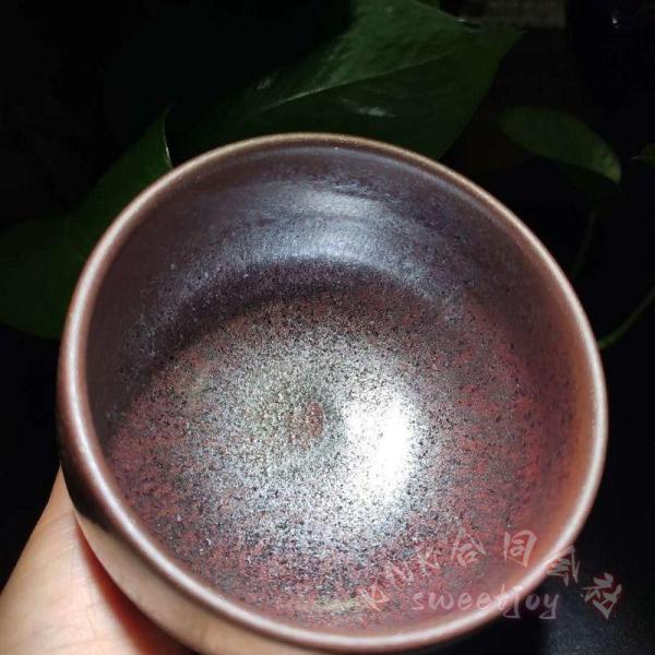 名匠 建陽建盞 古風 手作り 天目茶碗 茶盞 セラミック KNK(株） 主人杯 品茶杯 工夫茶器 箱入り 贈り物 プレゼント こだわり茶器