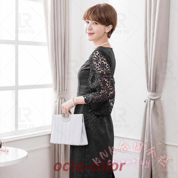 パーティードレス 結婚式 ワンピース ドレス ロング 二次会 フォーマル 20代 30代 40代 50代 KNK(株) パーティドレス 上品 お呼ばれ 披露宴 成人式にも lm188218_4